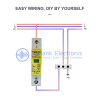 AC SPD 1P 275V 20-40KA Class D Pengaman Petir Surge Arrester AC